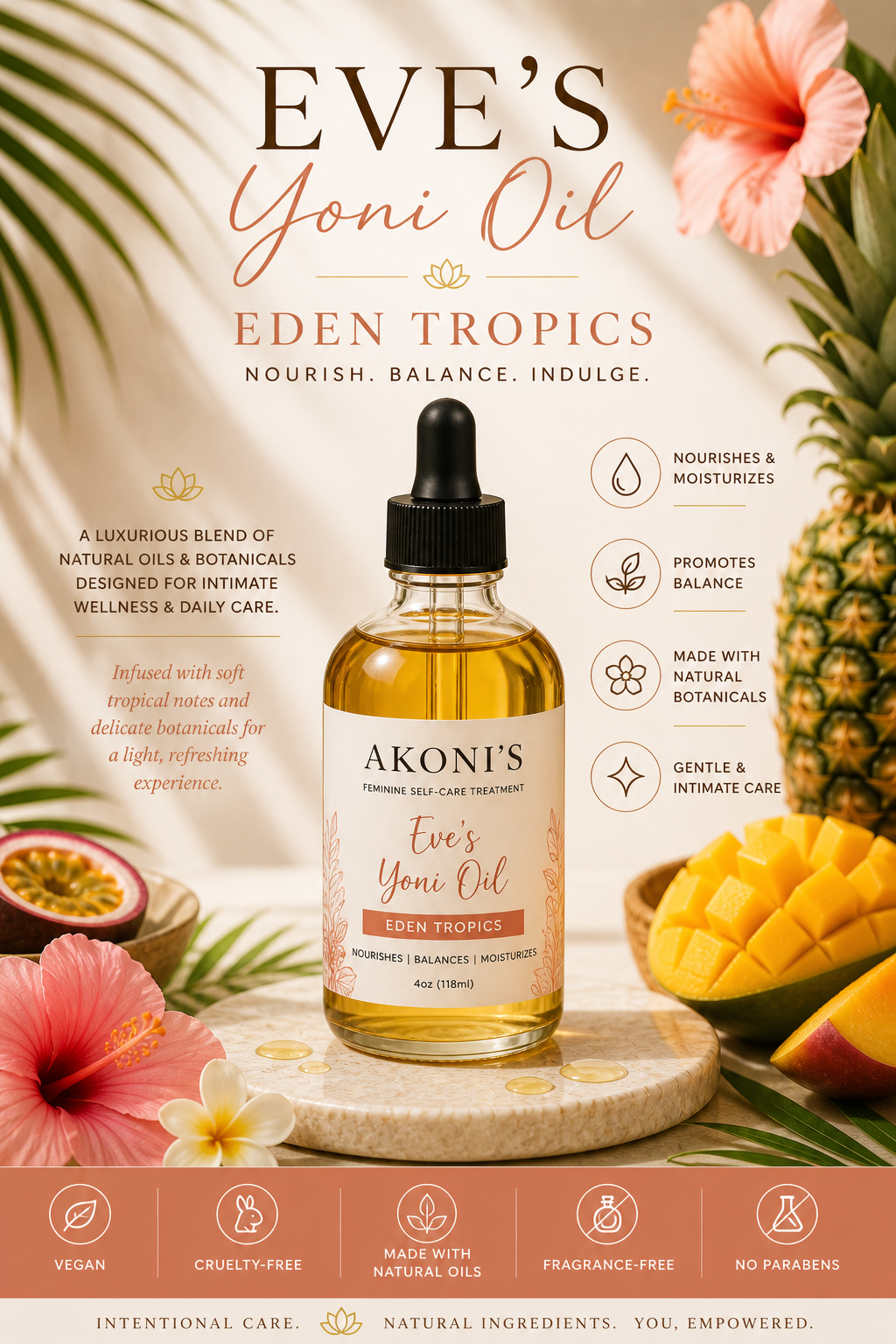 Eve’s Yoni Oil – Eden Tropics