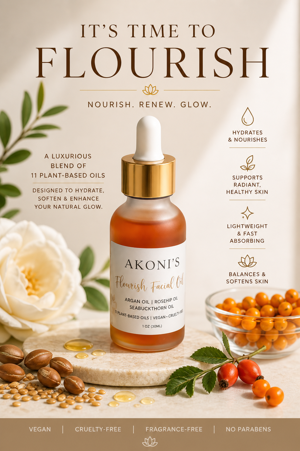 Flourish Facial Oil
