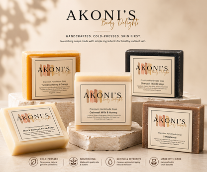 Cold-Pressed Natural Handcrafted Soaps